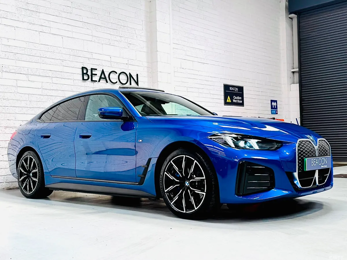 BMW i4 Coupe, Electric, 2025, Blue