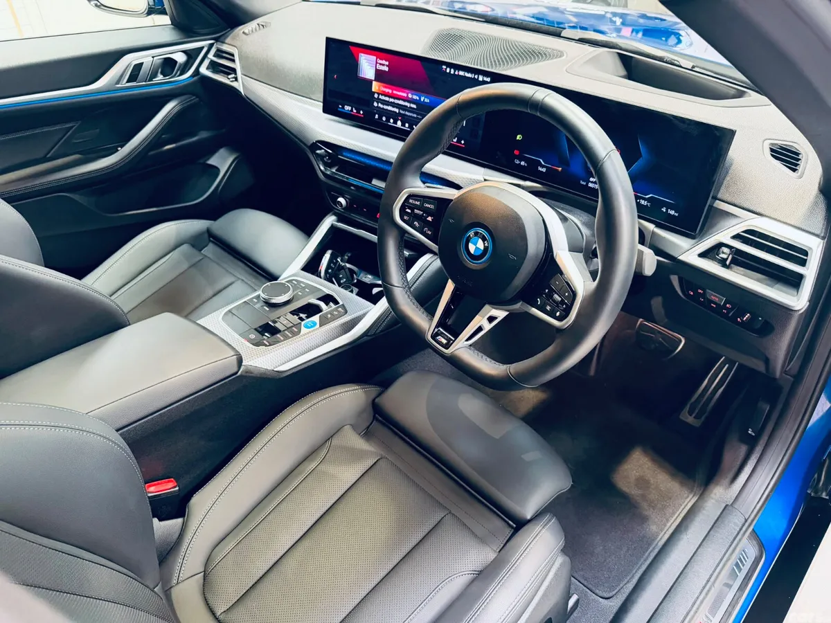 BMW i4 Coupe, Electric, 2025, Blue