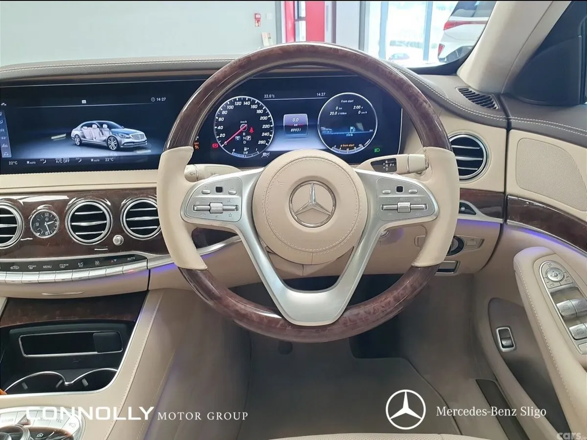 Mercedes-Benz S-Class Saloon, Diesel, 2018, Blue
