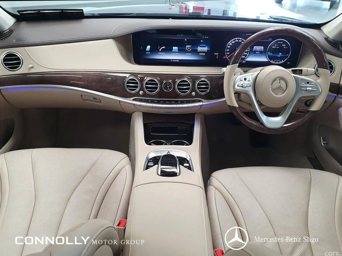 Mercedes-Benz S-Class Saloon, Diesel, 2018, Blue
