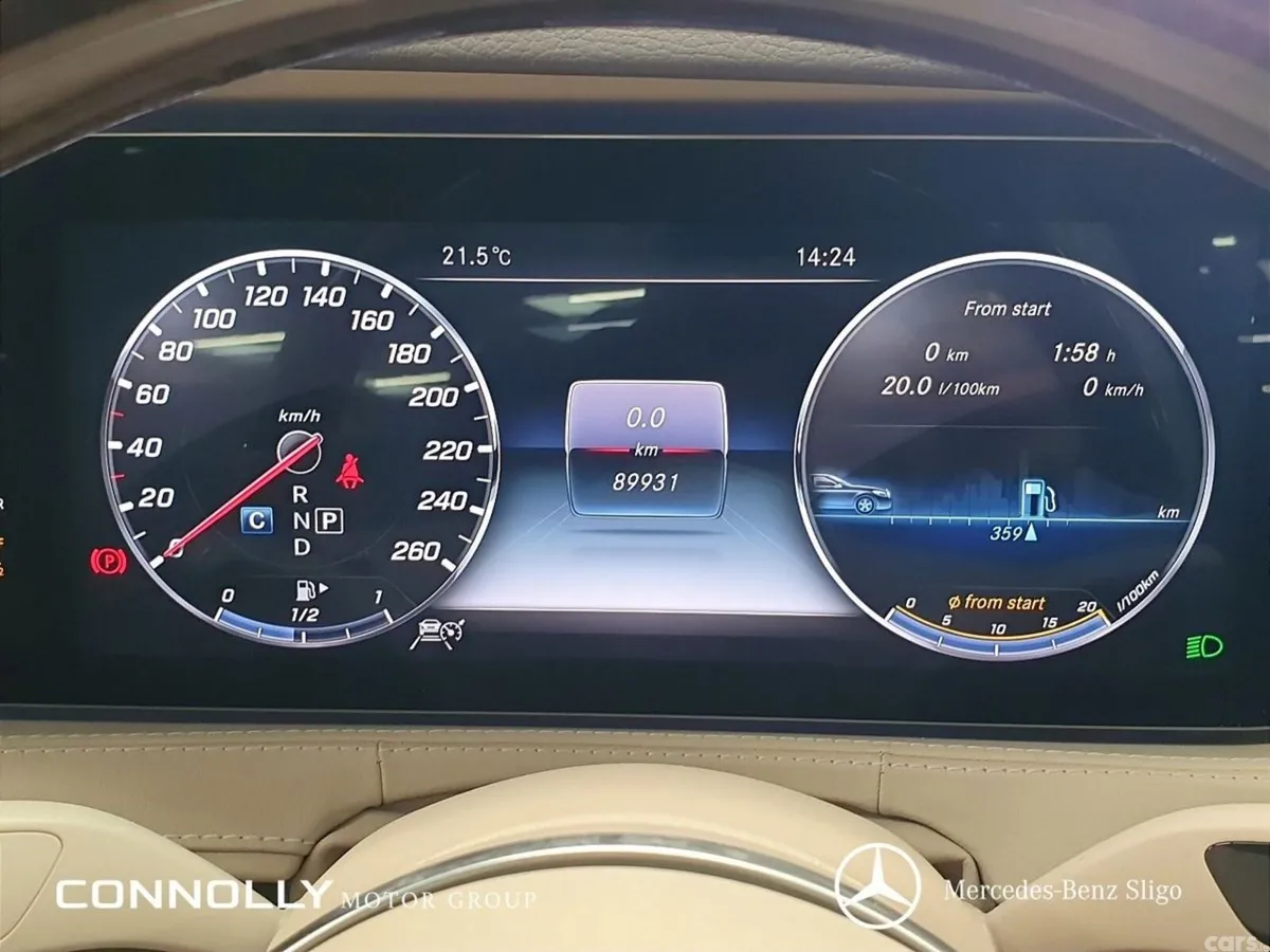 Mercedes-Benz S-Class Saloon, Diesel, 2018, Blue