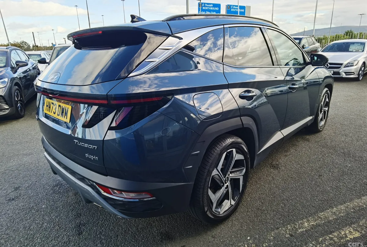 Hyundai Tucson SUV, Petrol Plug-in Hybrid, 2023, Blue