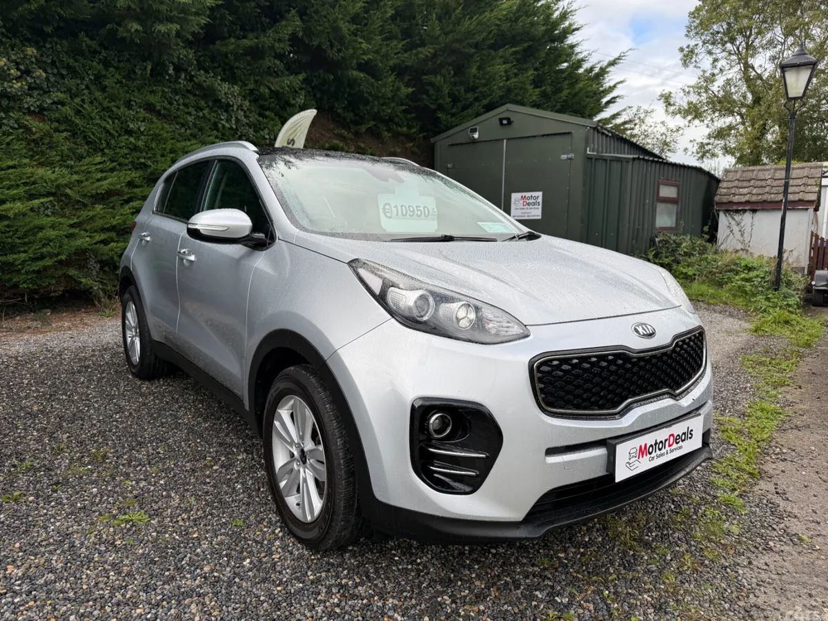 Kia Sportage SUV, Diesel, 2016, Silver