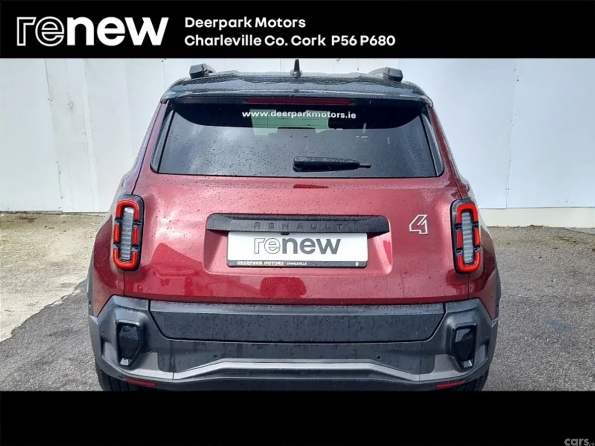 Renault 4 Hatchback, Electric, 2026, Red