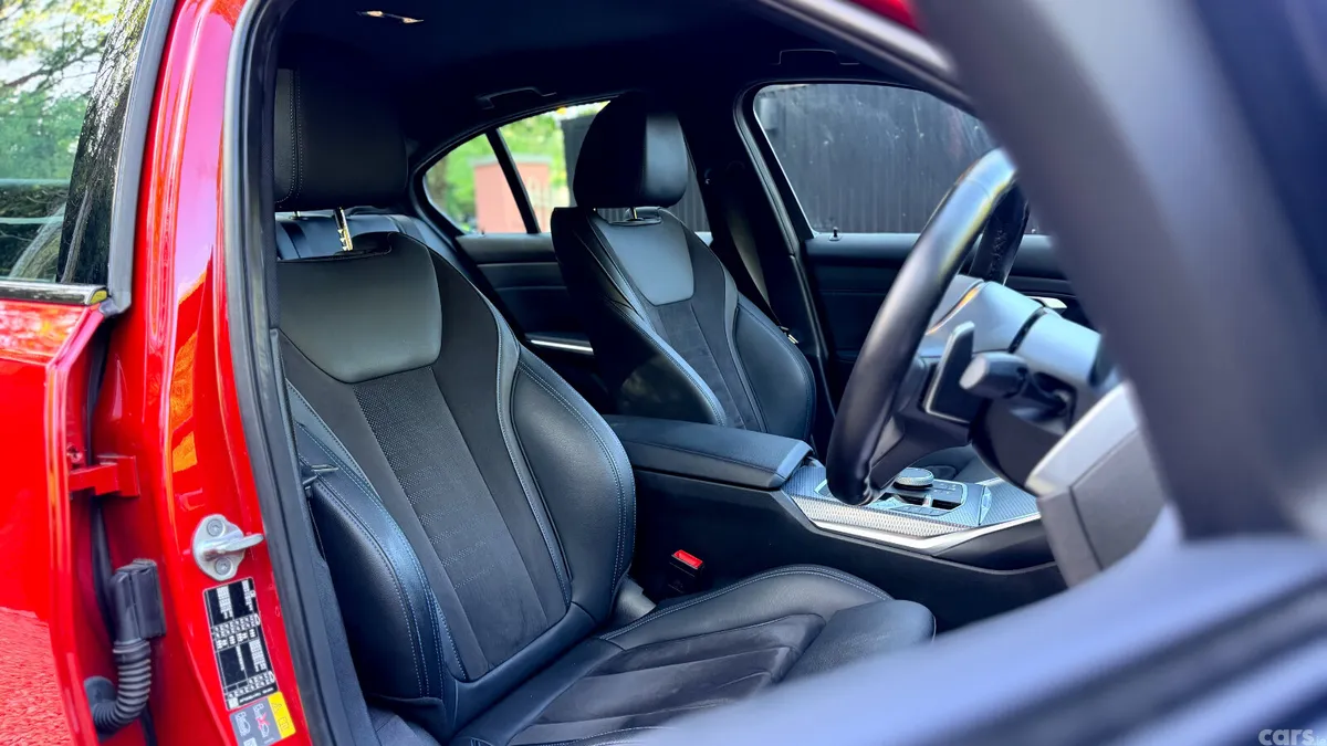 BMW 3-Series Saloon, Petrol Plug-in Hybrid, 2023, Red