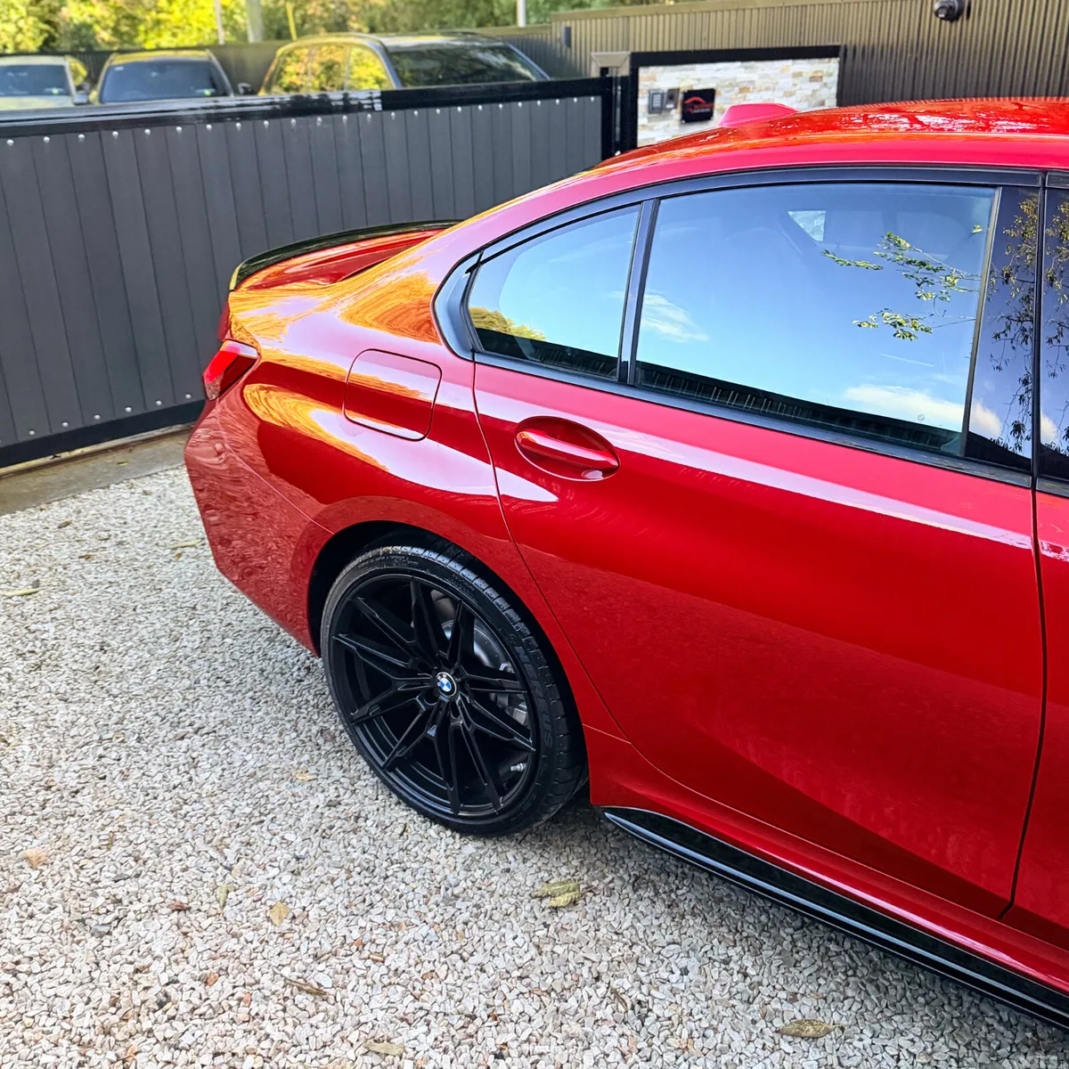 BMW 3-Series Saloon, Petrol Plug-in Hybrid, 2023, Red