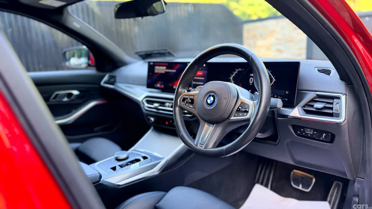 BMW 3-Series Saloon, Petrol Plug-in Hybrid, 2023, Red