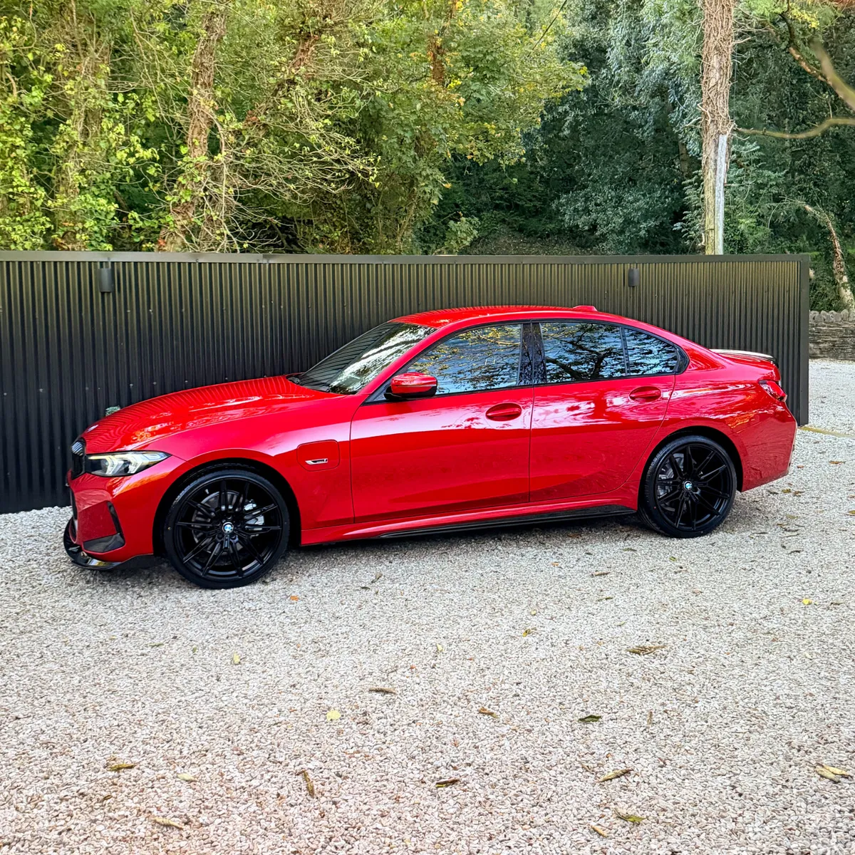 BMW 3-Series Saloon, Petrol Plug-in Hybrid, 2023, Red