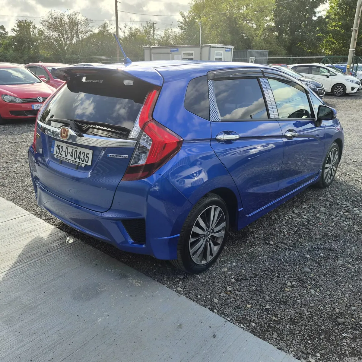 Honda Fit Hatchback, Petrol Hybrid, 2015, Blue