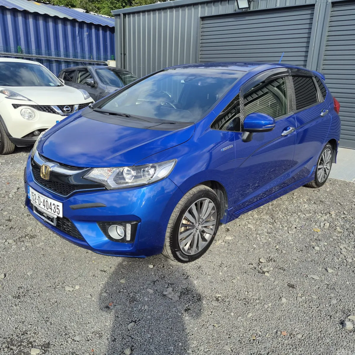Honda Fit Hatchback, Petrol Hybrid, 2015, Blue