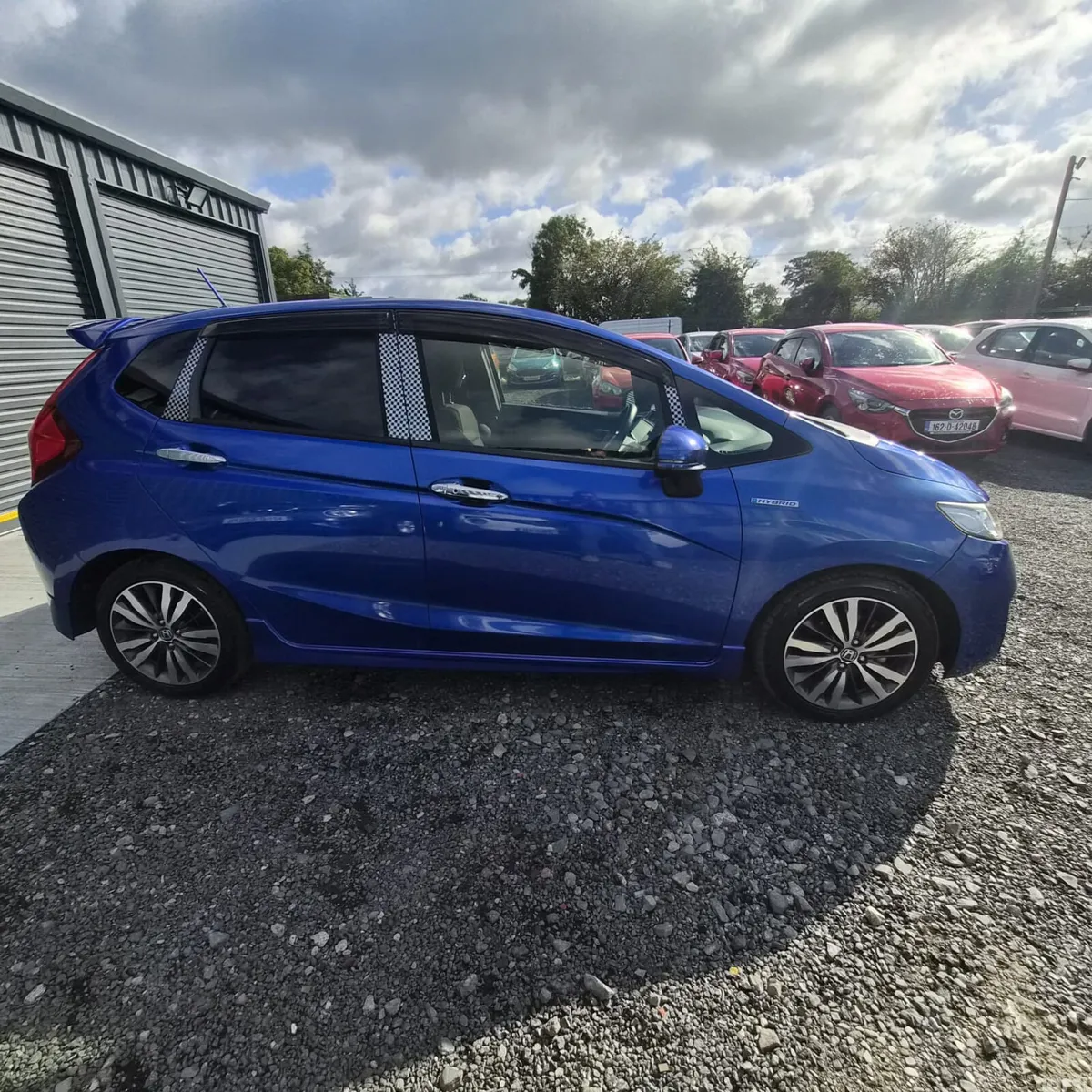 Honda Fit Hatchback, Petrol Hybrid, 2015, Blue