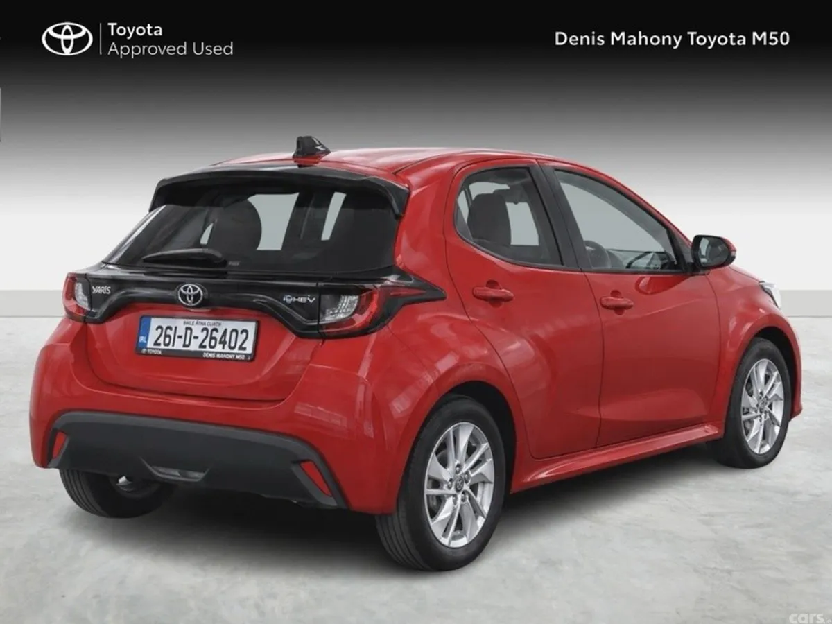Toyota Yaris Hatchback, Petrol Hybrid, 2026, Red