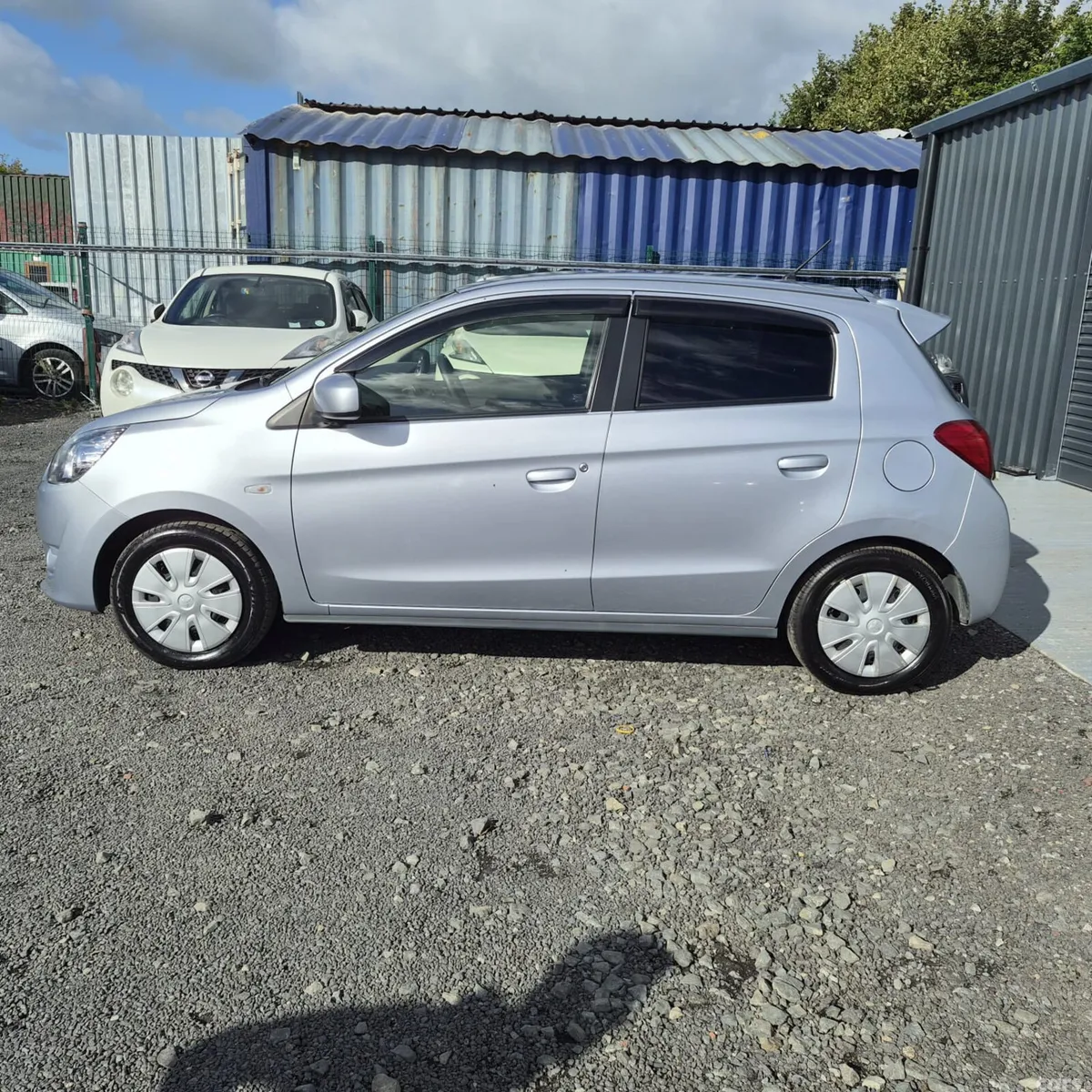 Mitsubishi Mirage Hatchback, Petrol, 2015, Silver