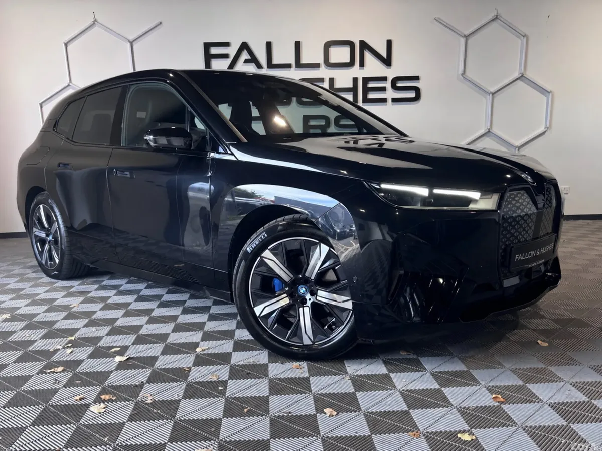 BMW iX SUV, Electric, 2023, Black