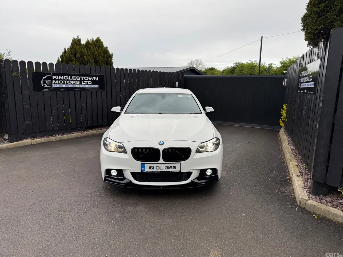 BMW 5-Series Saloon, Diesel, 2016, White