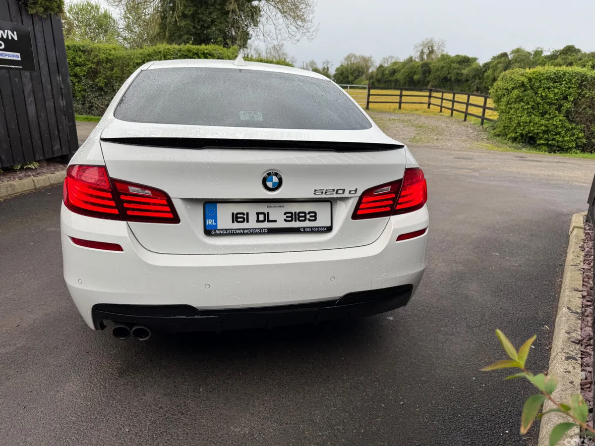 BMW 5-Series Saloon, Diesel, 2016, White