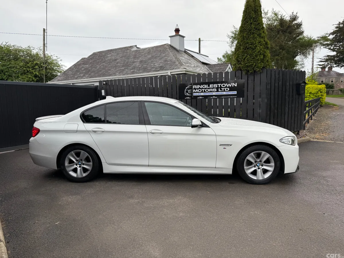BMW 5-Series Saloon, Diesel, 2016, White