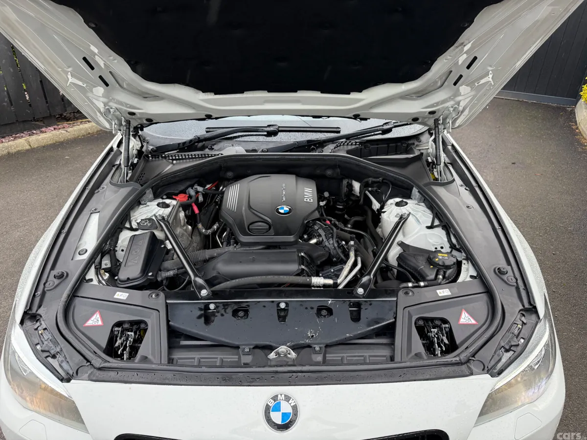 BMW 5-Series Saloon, Diesel, 2016, White