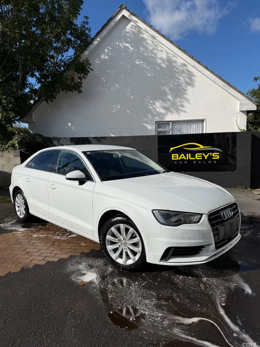Audi A3 Saloon, Petrol, 2016, White