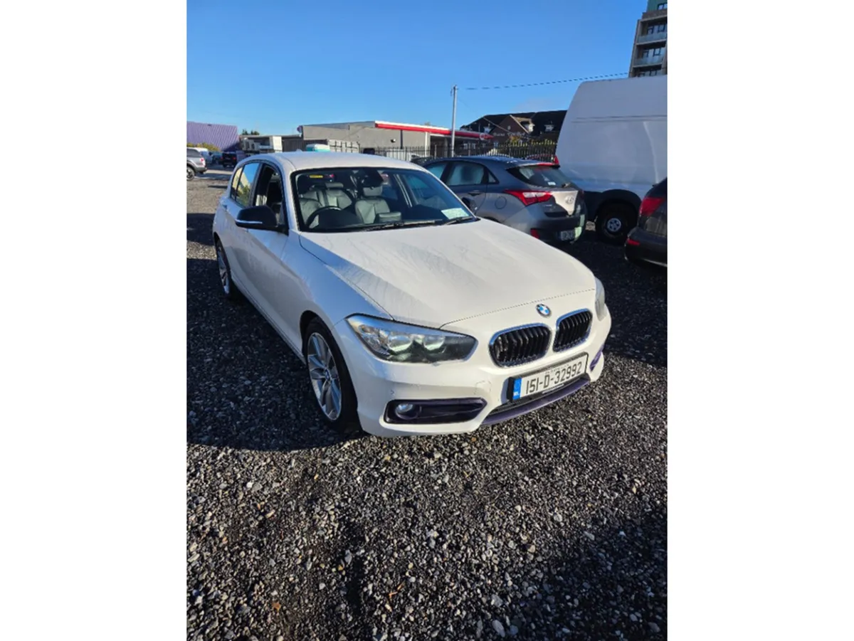 BMW 1-Series Hatchback, Diesel, 2015, White