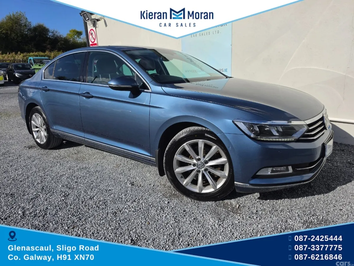 Volkswagen Passat Saloon, Diesel, 2017, Blue