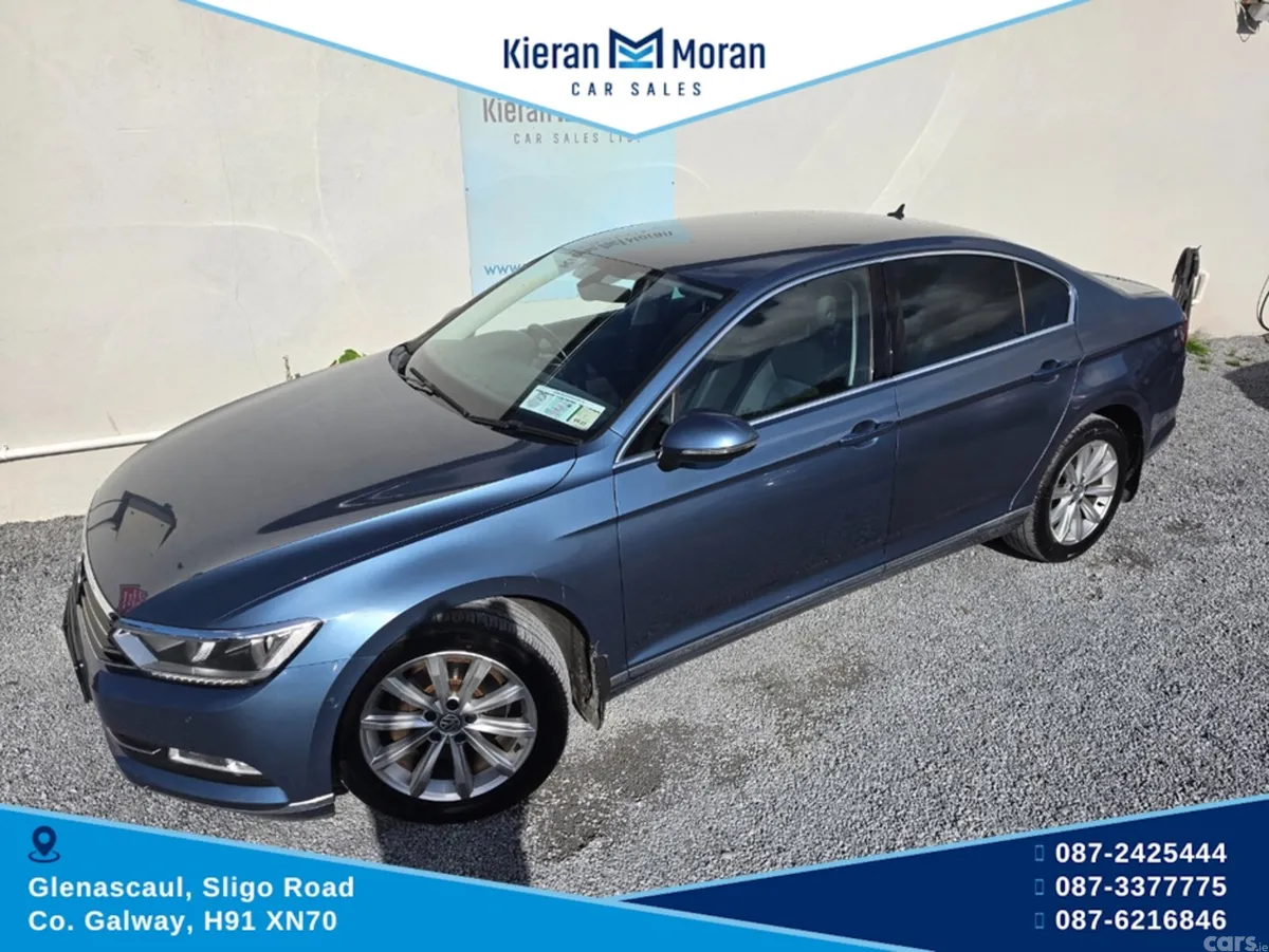Volkswagen Passat Saloon, Diesel, 2017, Blue
