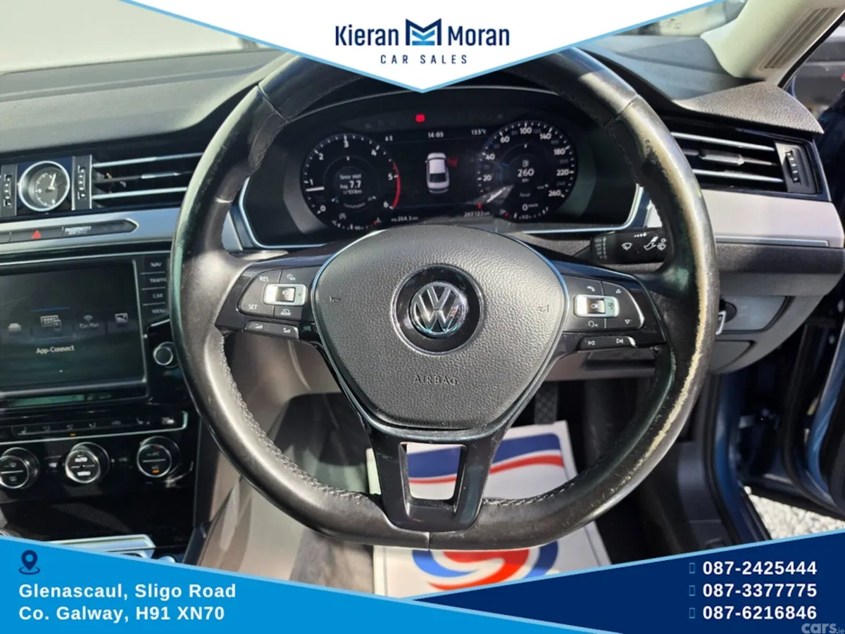 Volkswagen Passat Saloon, Diesel, 2017, Blue