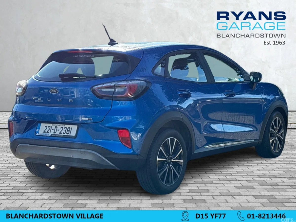 Ford Puma MPV, Petrol, 2022, Blue
