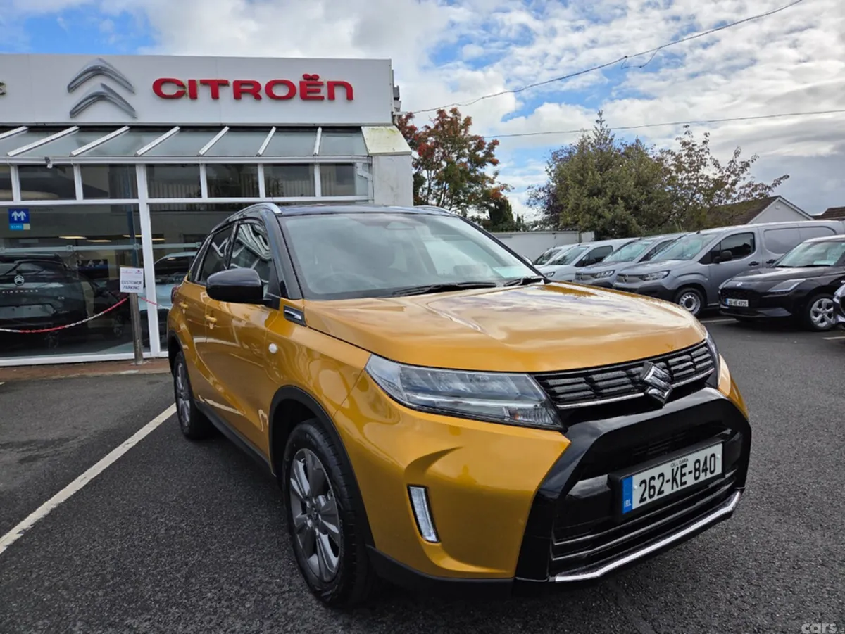 Suzuki Vitara SUV, Petrol Hybrid, 2026, Yellow