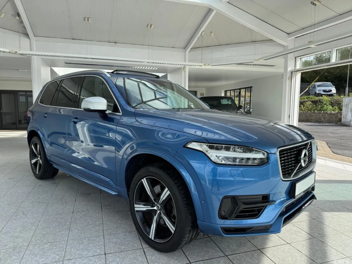 Volvo XC90 Estate, Petrol Hybrid, 2016, Blue