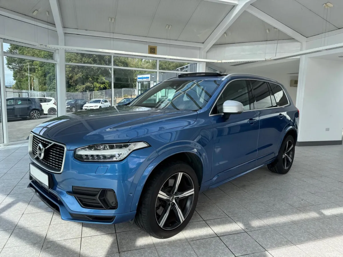 Volvo XC90 Estate, Petrol Hybrid, 2016, Blue