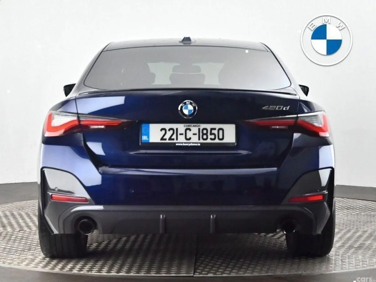 BMW 4-Series Hatchback, Diesel Hybrid, 2022, Blue