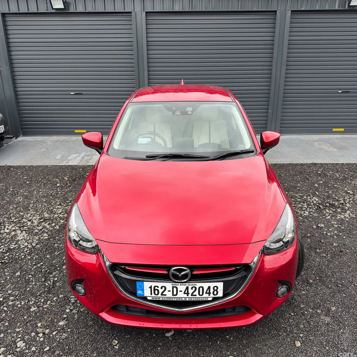 Mazda Demio Hatchback, Petrol, 2016, Red