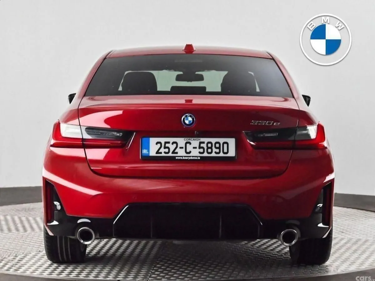 BMW 3-Series Saloon, Petrol Plug-in Hybrid, 2025, Red