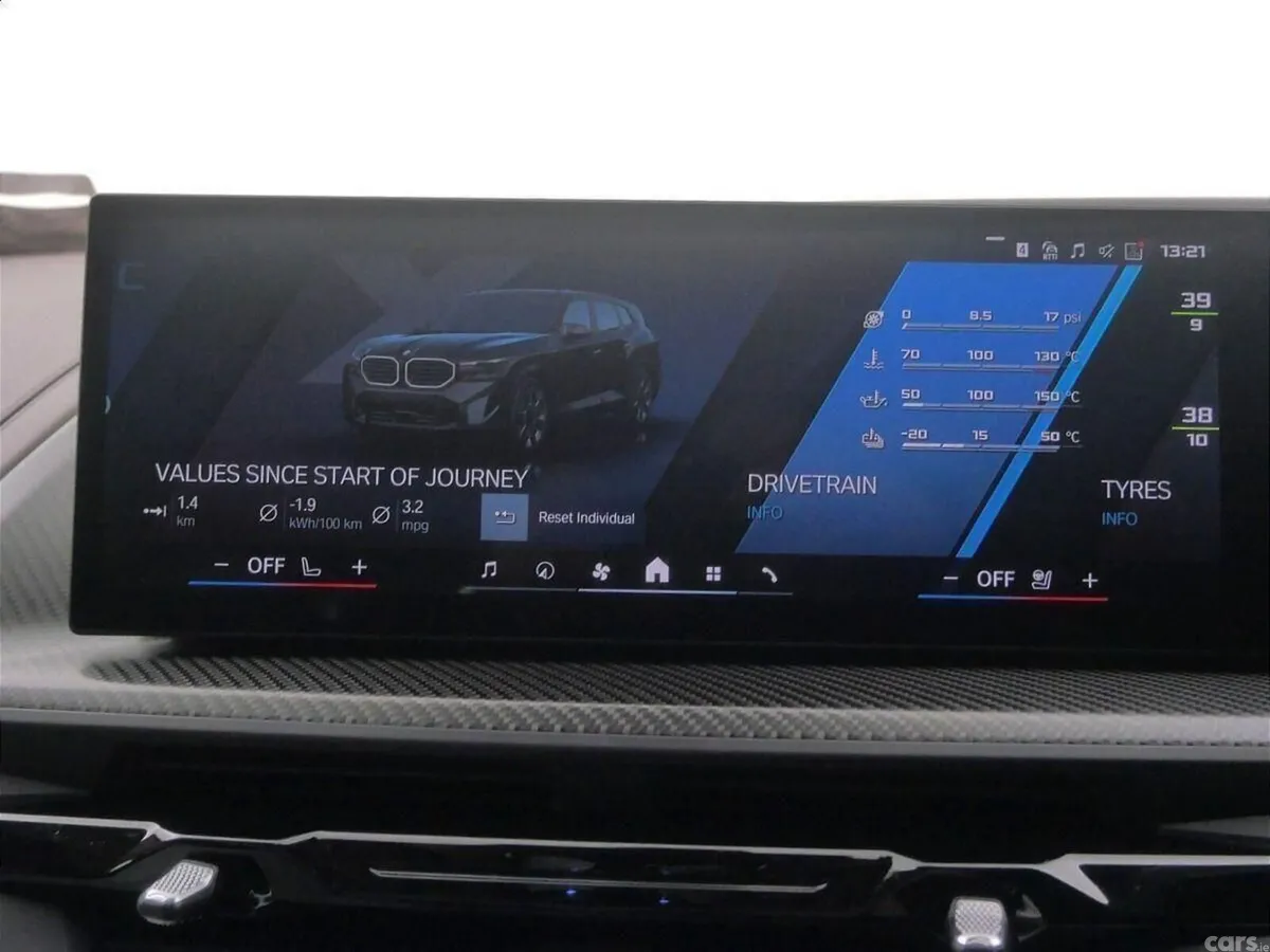 BMW XM SUV, Petrol Plug-in Hybrid, 2025, Black