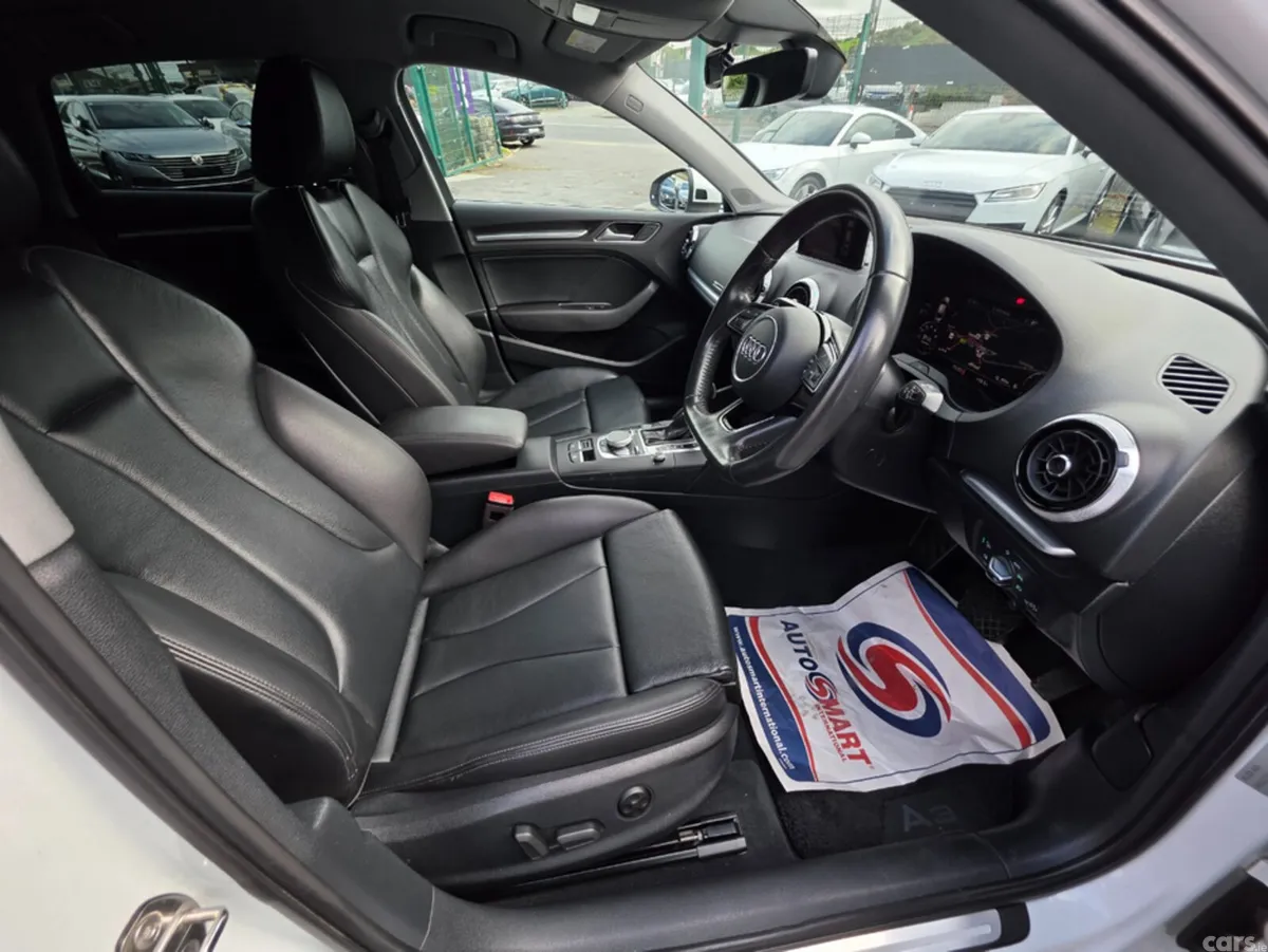 Audi A3 Saloon, Petrol, 2018, White