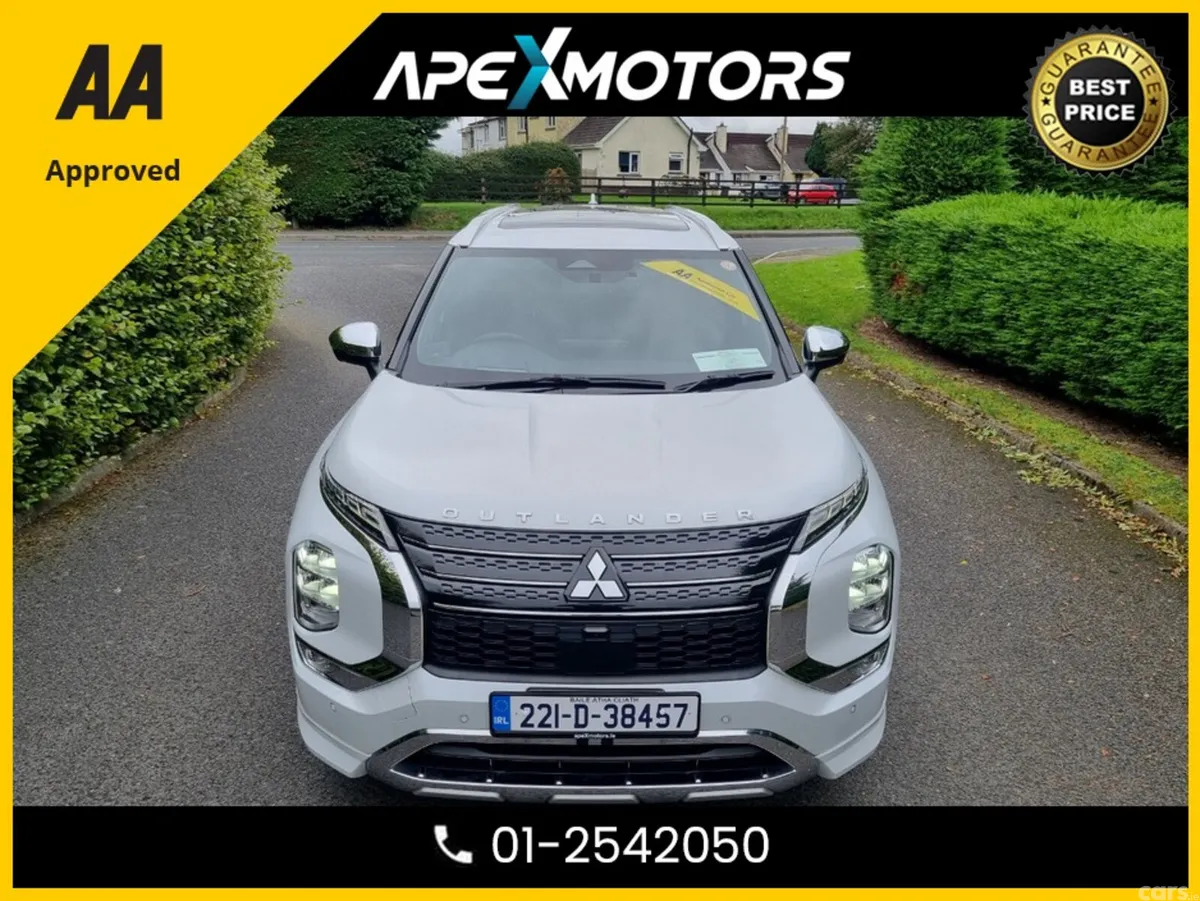 Mitsubishi Outlander MPV, Petrol Plug-in Hybrid, 2022, White