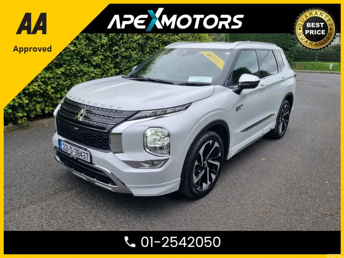 Mitsubishi Outlander MPV, Petrol Plug-in Hybrid, 2022, White