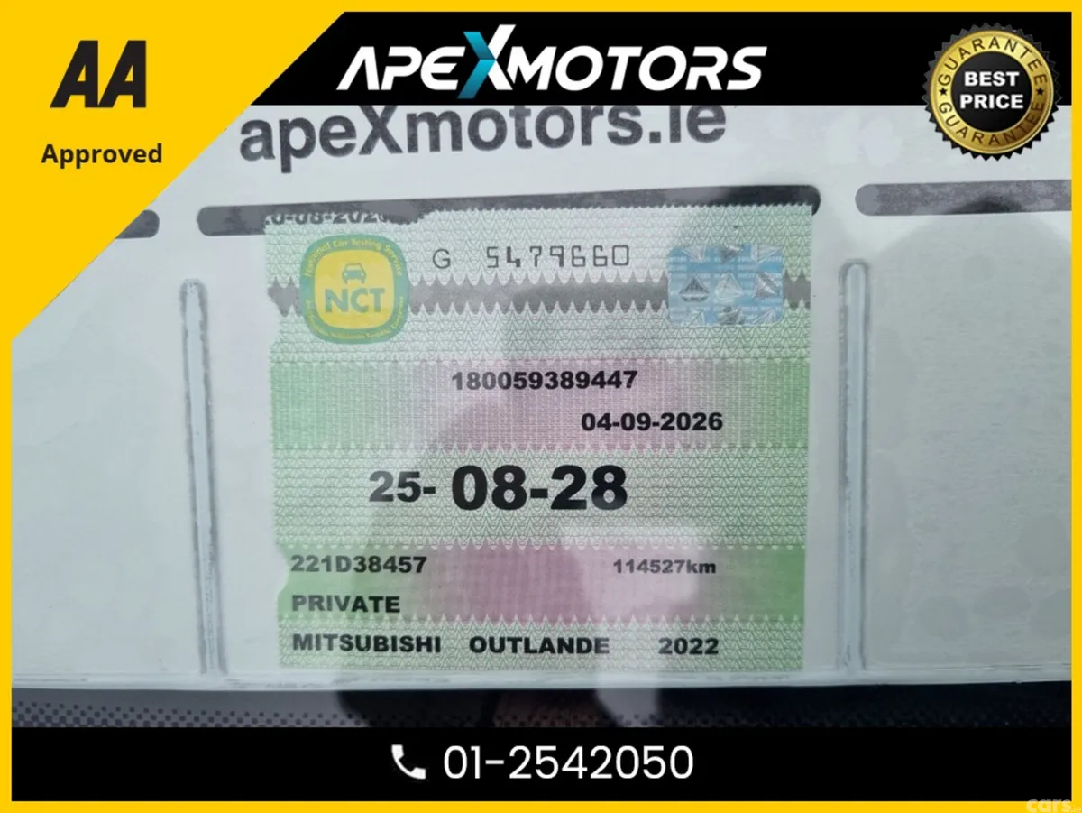 Mitsubishi Outlander MPV, Petrol Plug-in Hybrid, 2022, White