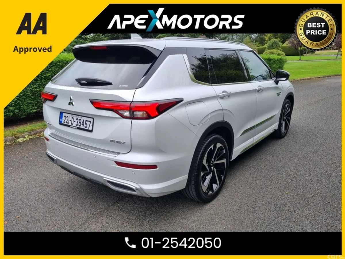 Mitsubishi Outlander MPV, Petrol Plug-in Hybrid, 2022, White
