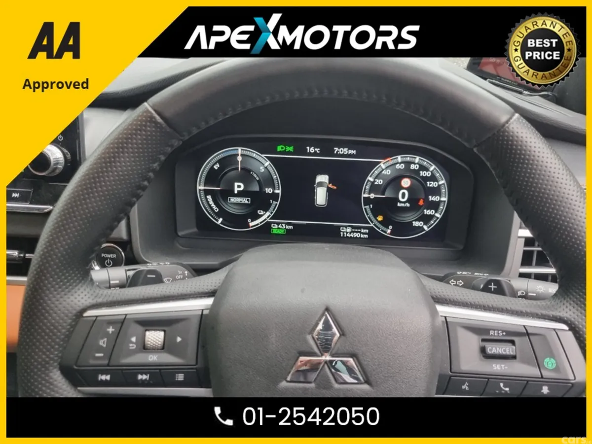 Mitsubishi Outlander MPV, Petrol Plug-in Hybrid, 2022, White