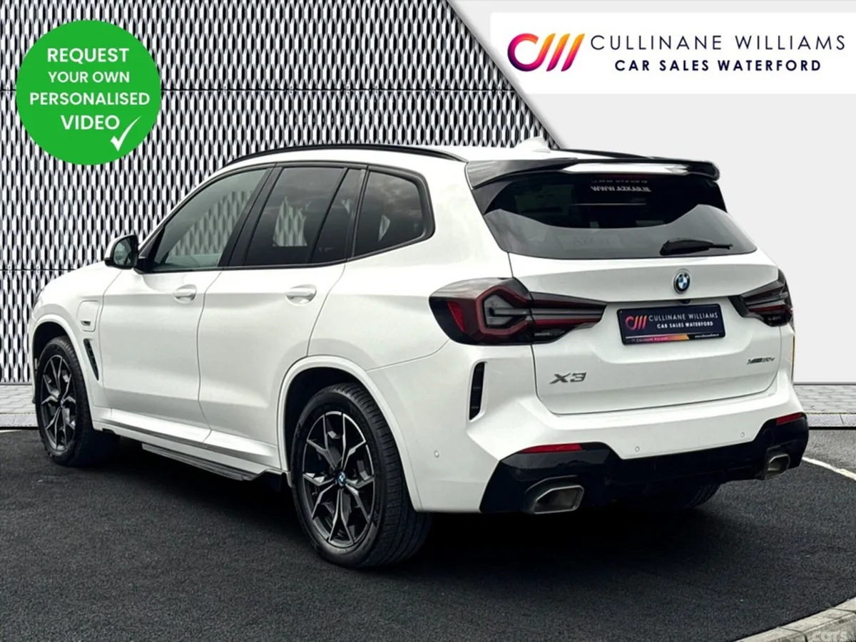 BMW X3 SUV, Petrol Hybrid, 2022, White