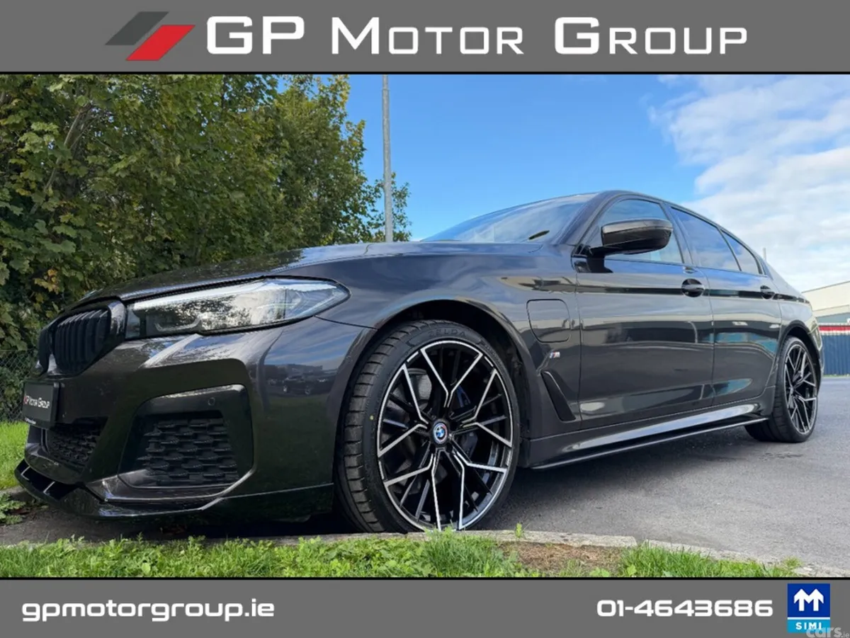 BMW 5-Series Saloon, Petrol Plug-in Hybrid, 2021, Grey