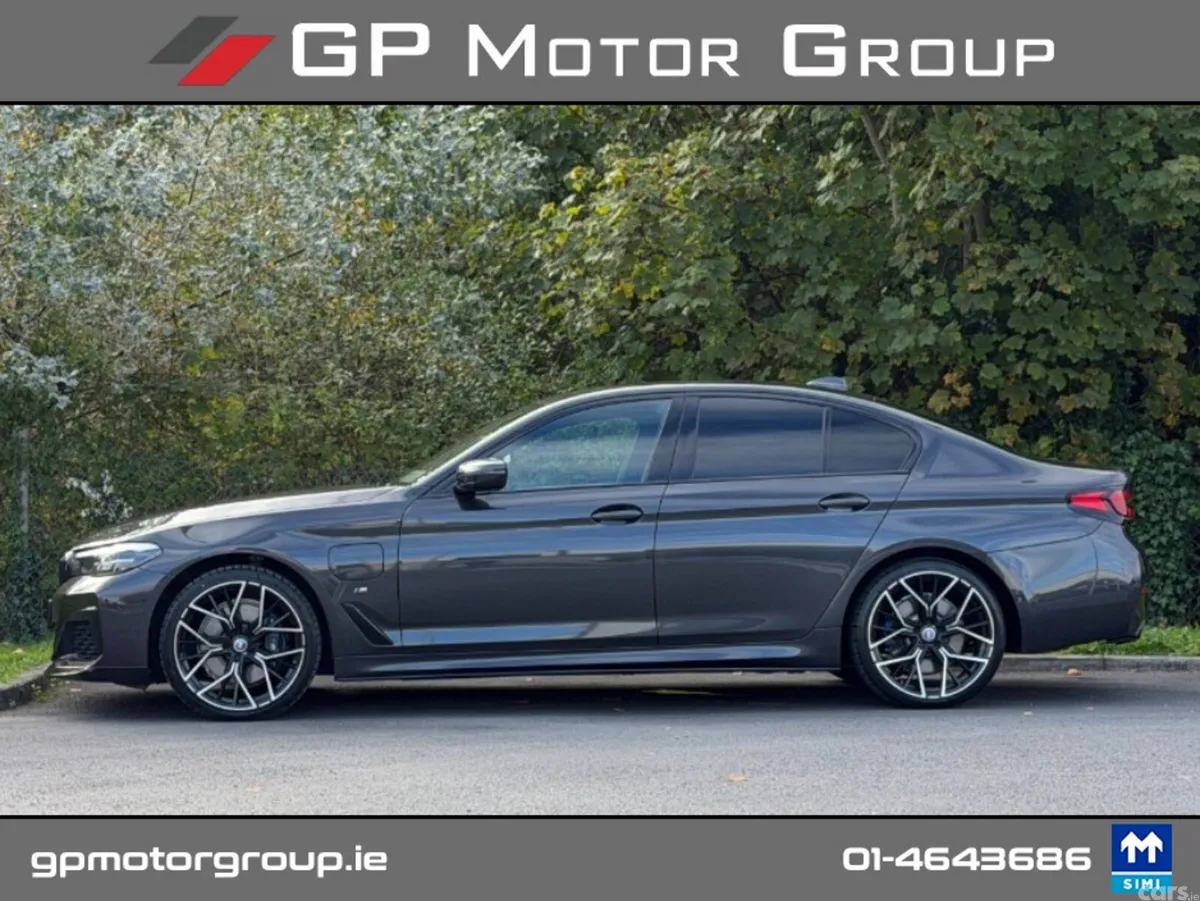 BMW 5-Series Saloon, Petrol Plug-in Hybrid, 2021, Grey