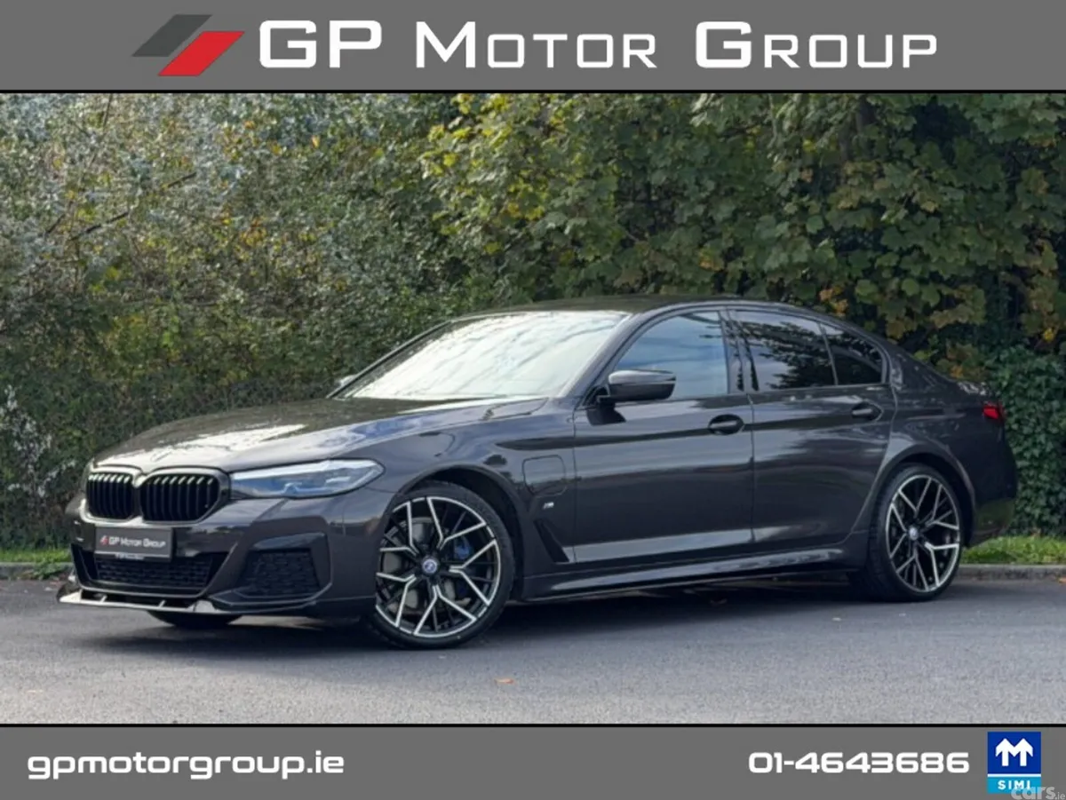 BMW 5-Series Saloon, Petrol Plug-in Hybrid, 2021, Grey