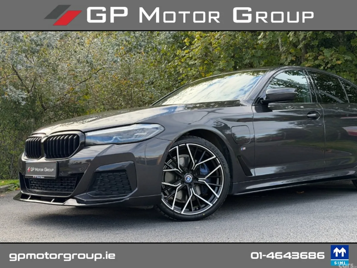 BMW 5-Series Saloon, Petrol Plug-in Hybrid, 2021, Grey