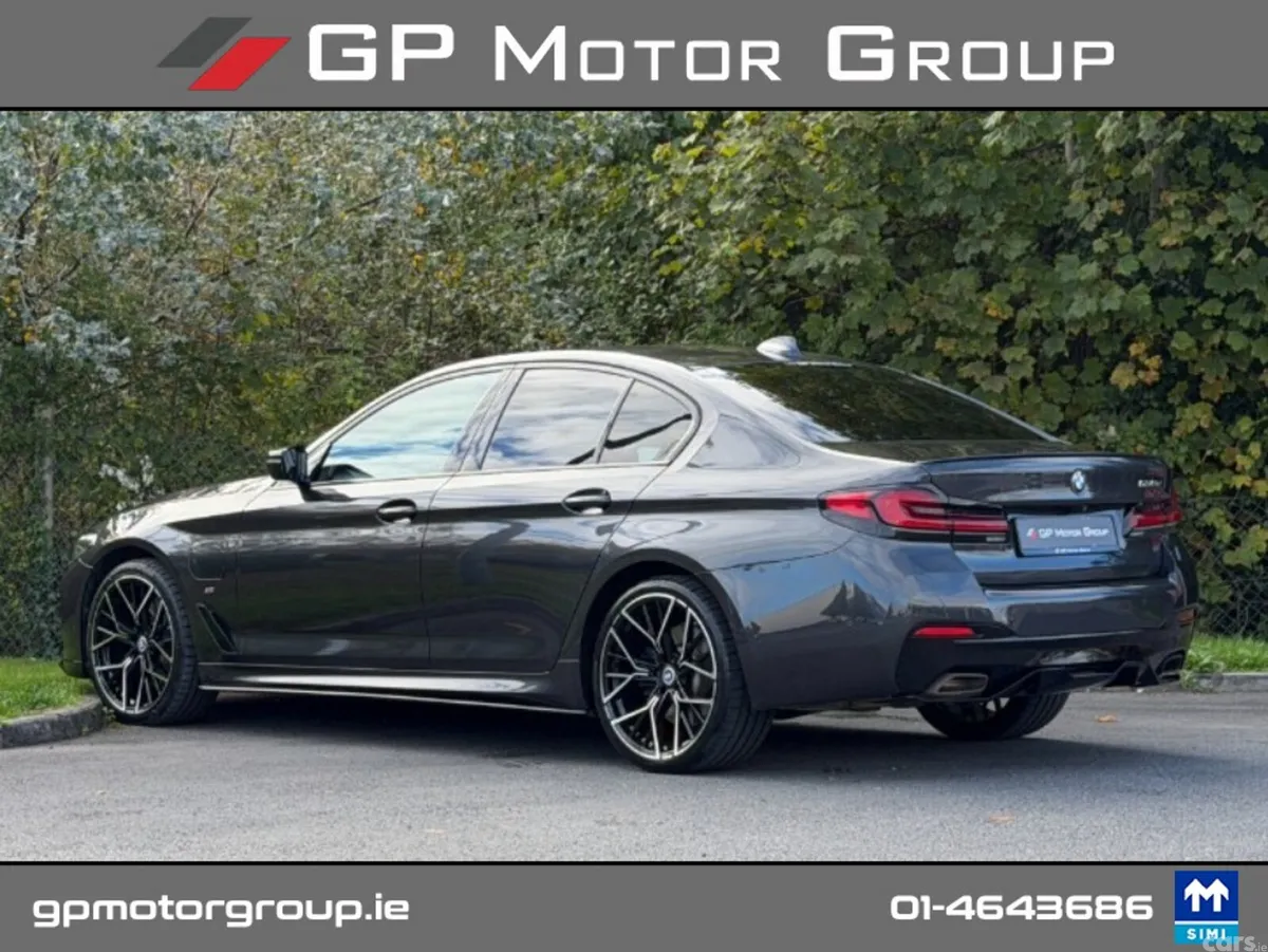 BMW 5-Series Saloon, Petrol Plug-in Hybrid, 2021, Grey