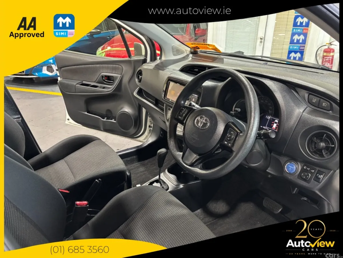Toyota Vitz Hatchback, Petrol, 2017, White