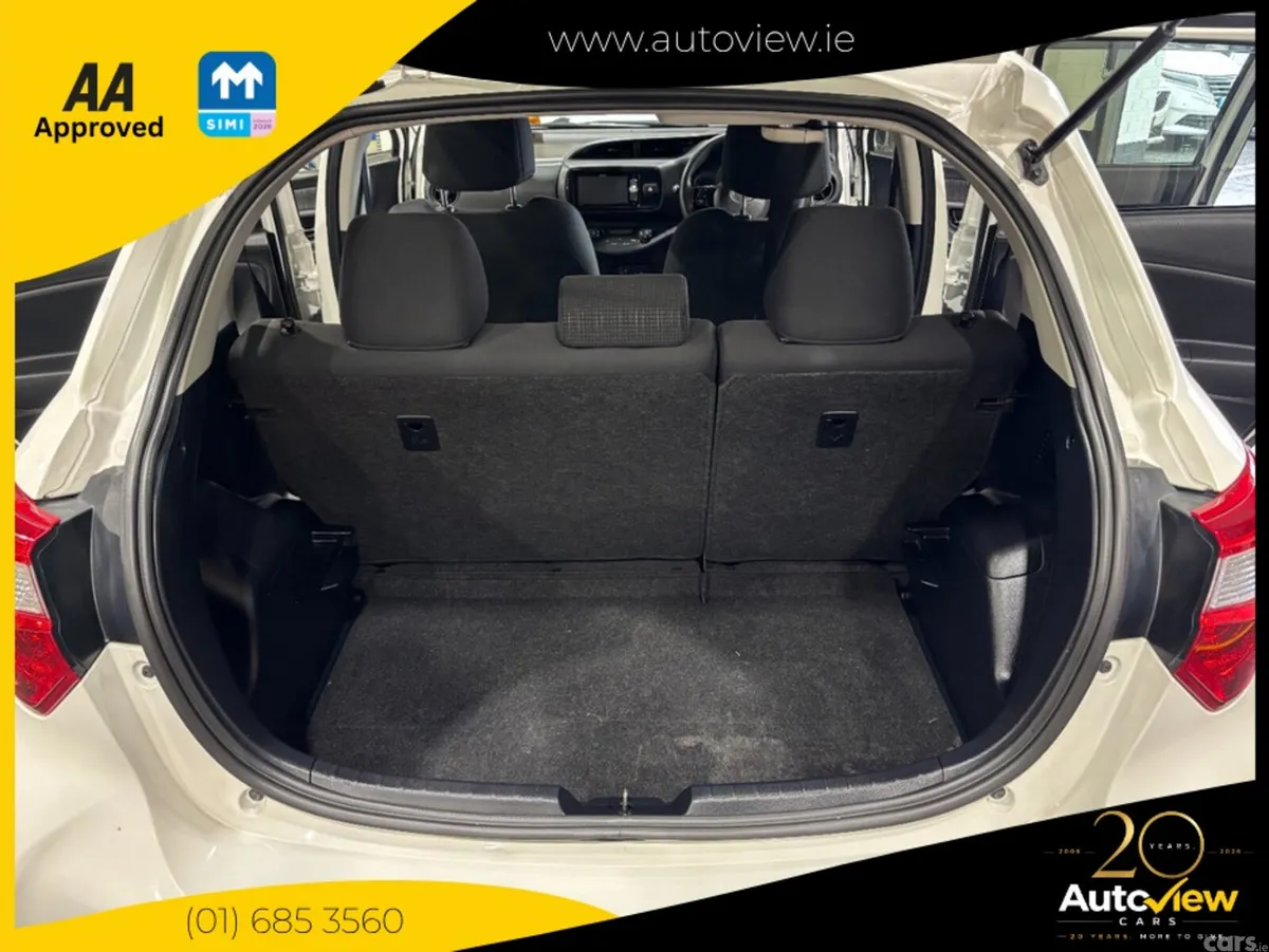 Toyota Vitz Hatchback, Petrol, 2017, White