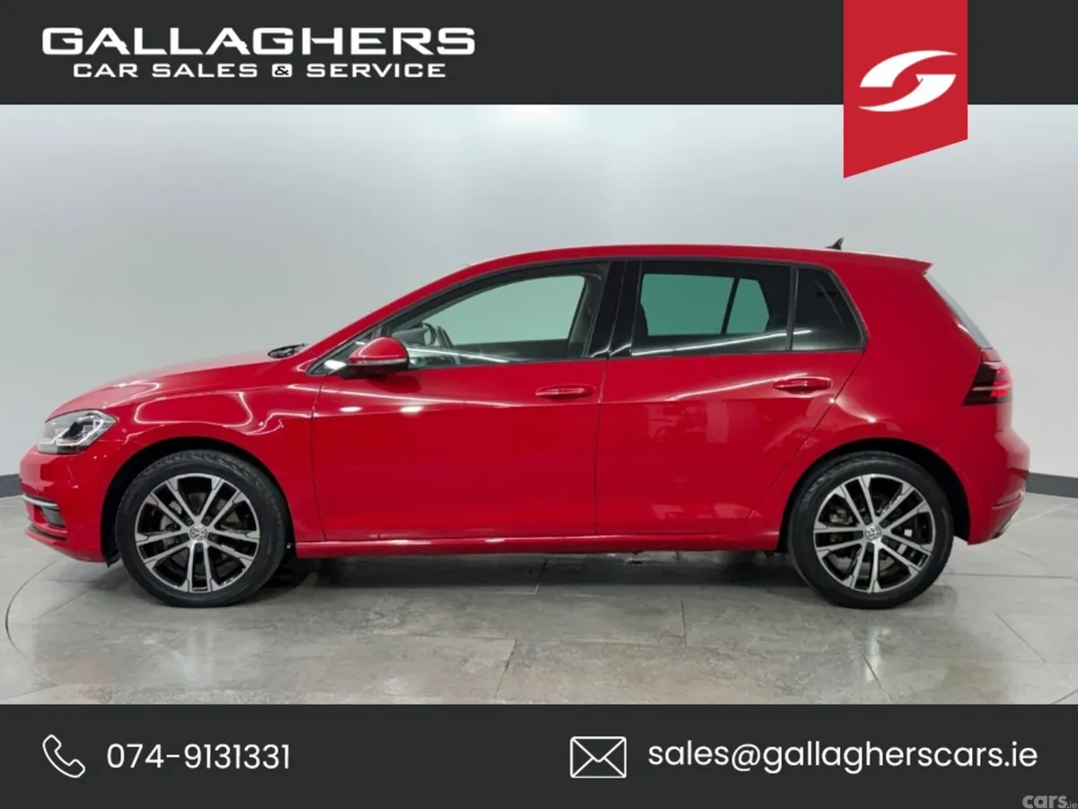 Volkswagen Golf Hatchback, Diesel, 2020, Red
